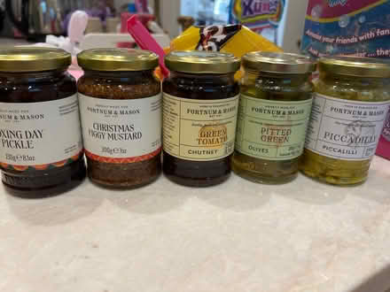 Photo of free Selection of fortnum mason mustards and pickles (North Kensington W10) #1