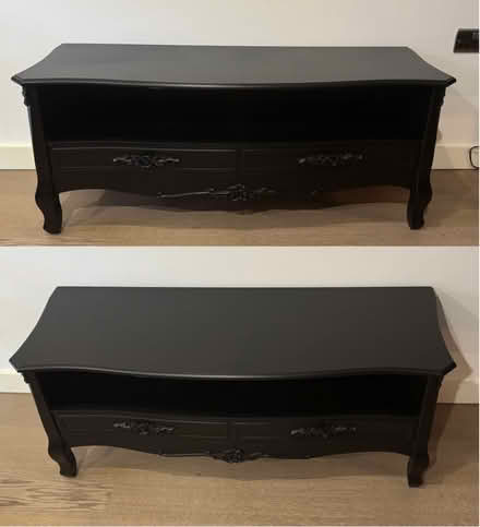 Photo of free Wooden tv stand (Old Kent road near Asda) #1