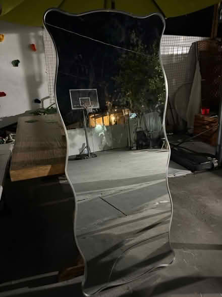 Photo of free Mirror and table (Encino) #3