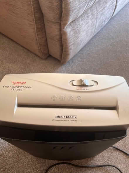Photo of free Shredder (Cam GL11) #1