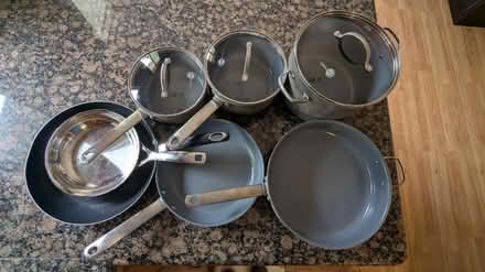 Photo of free Greenpan ceramic cookware set (Cuesta Park) #1