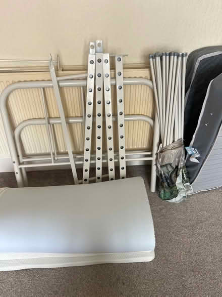 Photo of free Single bed with mattress and topper (Bolton BL3) #2