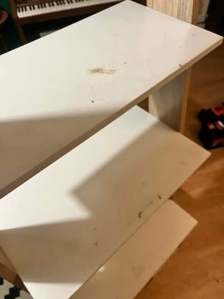 Photo of free White and Wood Ladder Shelves (Greenhills G75) #3