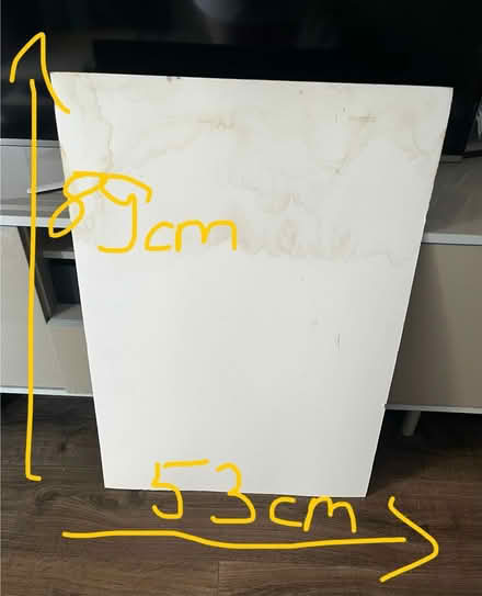 Photo of free Large foam board, white - 89 x 53cm (HA8 / Edgware) #4