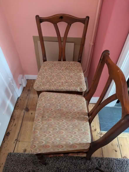 Photo of free Two dining chairs (Leighton Buzzard LU7) #1