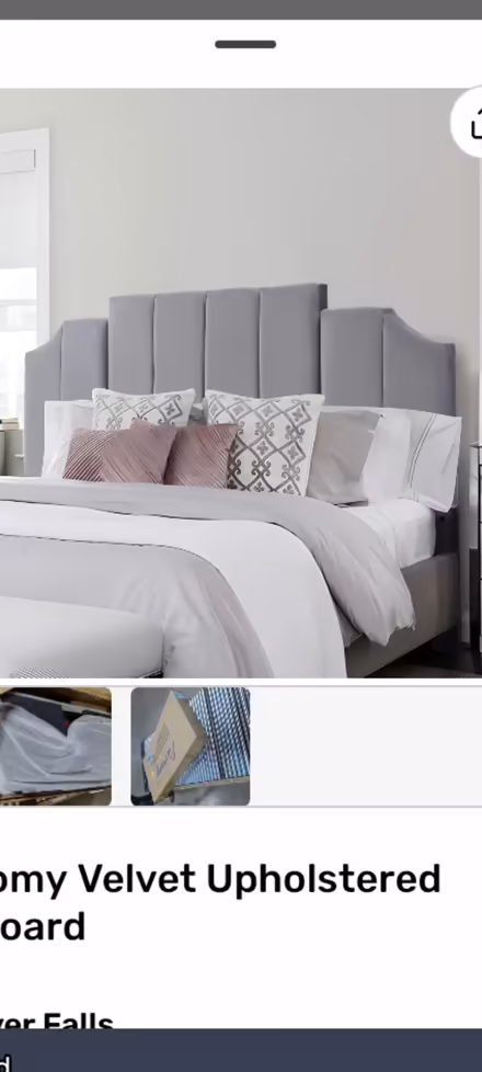 Photo of free King headboard (Aliquippa) #1