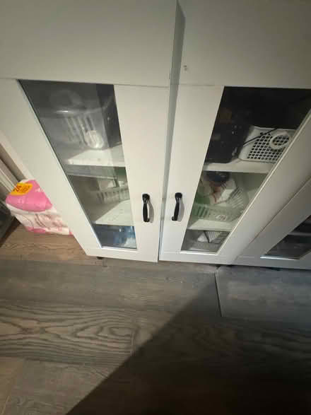 Photo of free 2x White cupboard on legs (Old Kent road near Asda) #1
