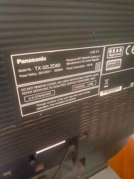 Photo of free Panasonic Tv 32” (High Wycombe) #3