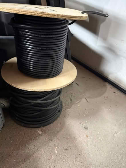 Photo of free RG6 and RG6 quad cable (Naperville, near downtown) #1