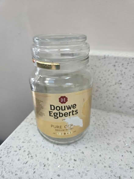 Photo of free Airtight glass coffee jar (Frimley) #1