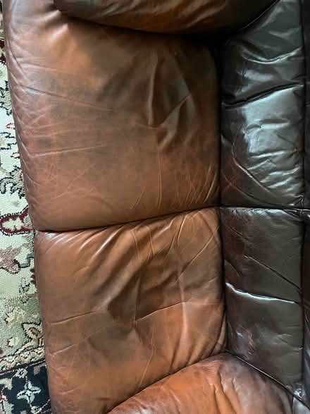 Photo of free Leather sofa and loveseat (Near West End) #4