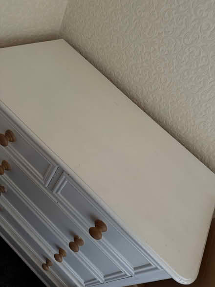 Photo of free White Wooden Chest of Drawers (St Anne's on the Sea FY8) #2