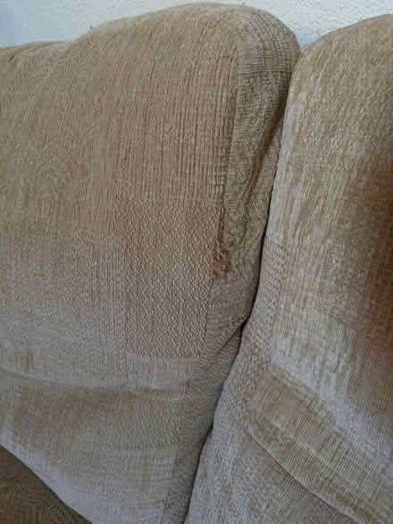 Photo of free 2 Seater Beige Sofa (St Anne's on the Sea FY8) #2