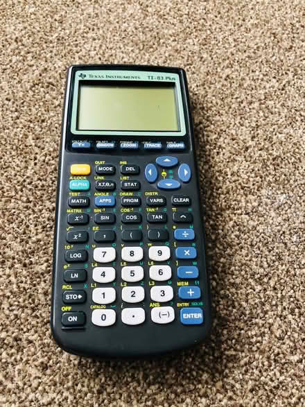 Photo of free Faulty TI-83 plus calculator (By Oakleigh Park station EN4) #1