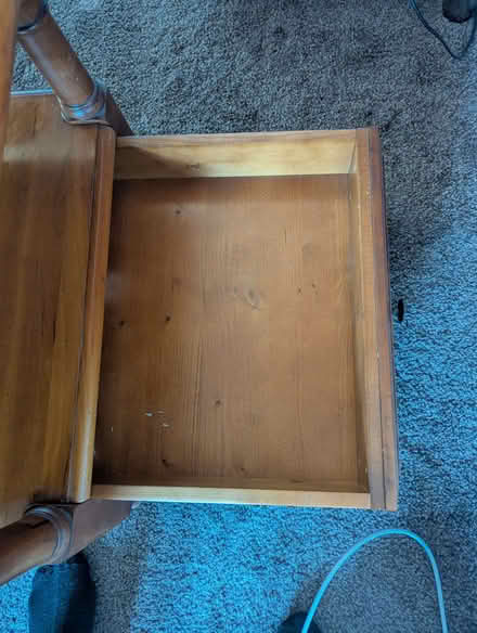 Photo of free Wooden Coffee table (Yateley GU46) #2