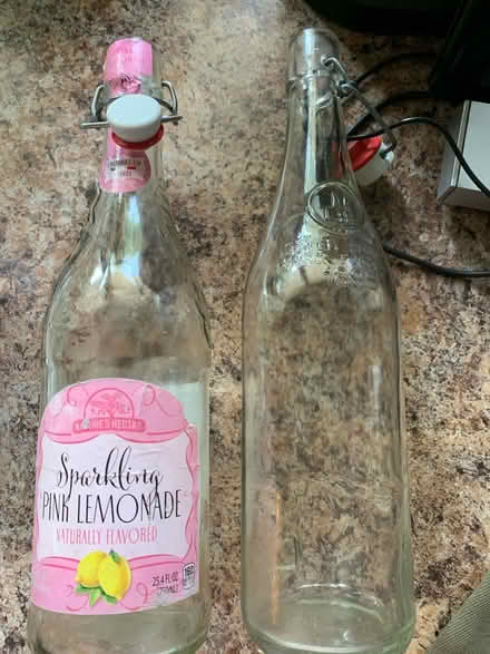 Photo of free 2 flip top stopper bottles (South Brampton) #1