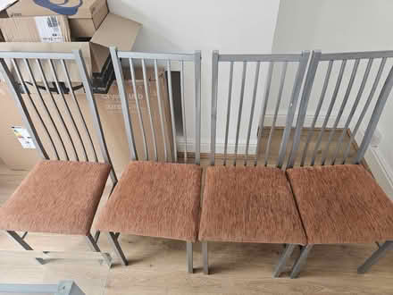 Photo of free Dining table set with 4 chairs (Chesterfield S40) #3