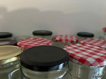 Photo of free clean jam jars with lids (Nailsea BS48) #1