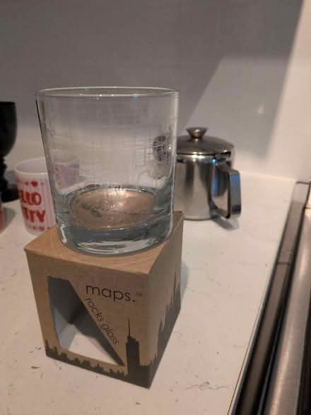 Photo of free Rock maps glass (Five Ways B16) #1