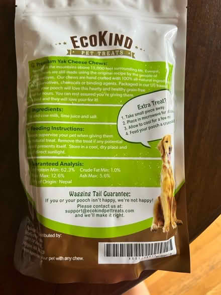 Photo of free Yak Chews for Dogs (Alexandria) #2