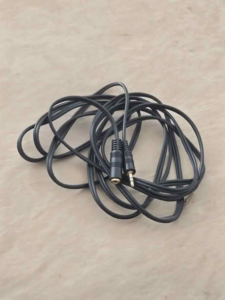 Photo of free 3 metres 3.5mm extension cable (Chorlton M21) #1