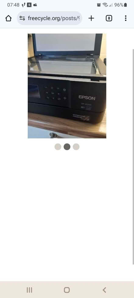 Photo of free Integrated TV & DVD player and Epson pr - spares and repairs (Wavertree L15) #2