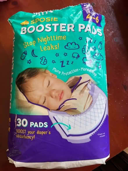 Photo of free Sposie booster pads (East Rochester) #1