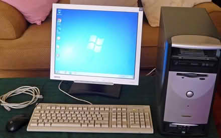 Photo of free Desktop pc monitor, mouse, keyboard (West Bridgford NG2) #1