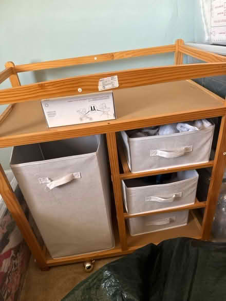 Photo of free Wooden baby change unit (New Brighton CH45) #1