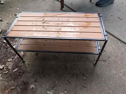 Photo of free MCM, furniture, 45s, crutches (Downtown Oak Park) #4