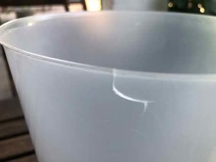 Photo of free Small opaque plastic wastepaper bin (Marton) #2