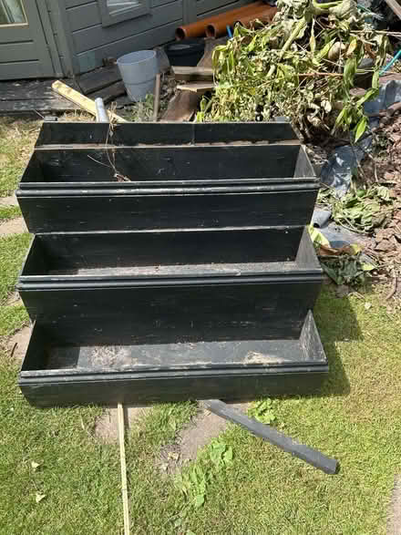 Photo of free Wooden planter -steps (Woodhouse Eaves LE12) #1