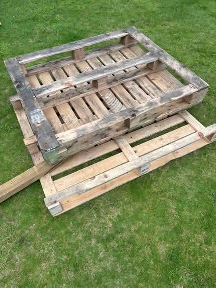 Photo of free 2 x pallets (Oxenholme LA9) #1