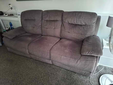 Photo of free 3 seater sofa (Rawreth SS11) #2
