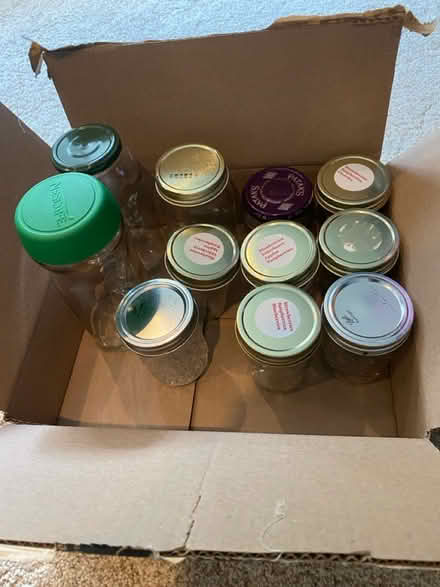 Photo of free Glass Jars (Norbeck and Layhill Roads) #1