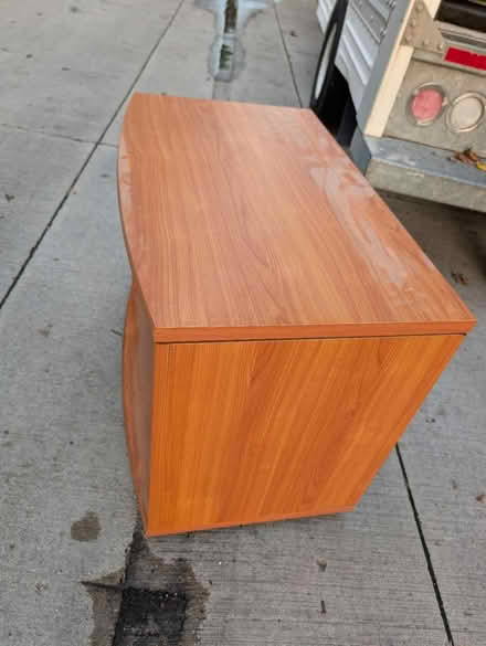 Photo of free MCM, record cabinet, crutches, rug (Downtown Oak Park) #4
