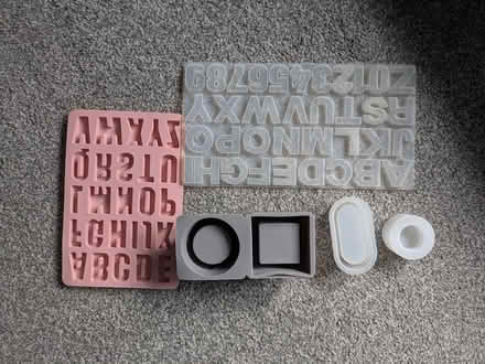 Photo of free Assorted silicone molds for craft (Glasgow G44) #1