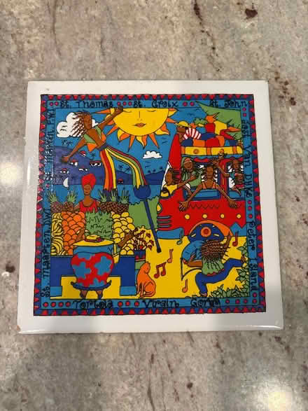 Photo of free Virgin Island trivet/wall art (Ossining) #1