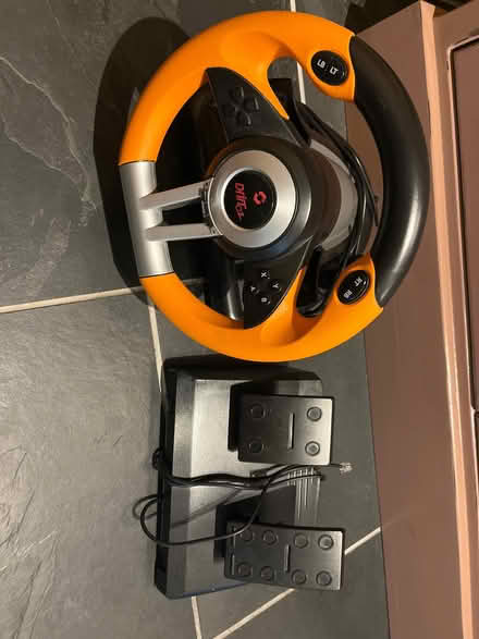 Photo of free Steering wheel and paddle set for pc (Fairfield LA1) #1