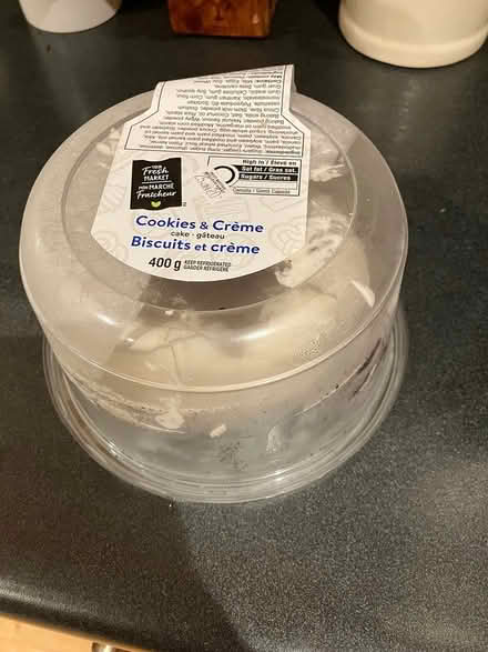 Photo of free Small FROZEN cake (Crystal Beach) #1