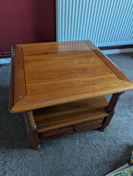Photo of free Wooden Coffee table (Yateley GU46) #1