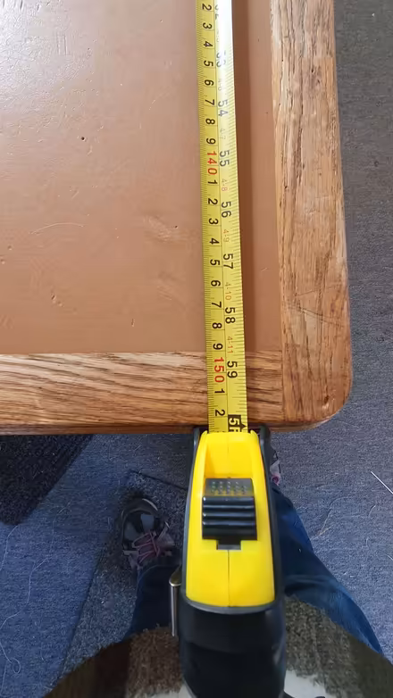 Photo of free Large wooden desk (Kidlington OX5) #3
