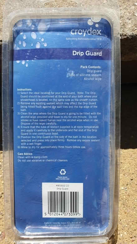 Photo of free Bath drip guard (CT2) #2