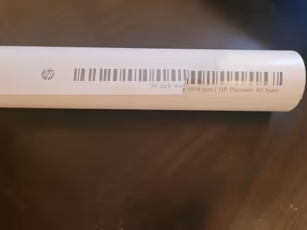 Photo of free 36"wide HP Premium HD Satin Roll (Upper East Side) #1
