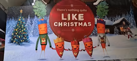 Photo of free Kevin the carrot display (CR0) #2