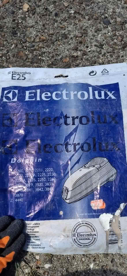 Photo of free Electrolux vacuum bags (Chelmsford CM1) #1