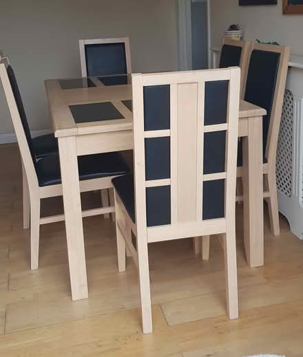 Photo of free Large dining table and 6 chairs (Chessington KT9) #1