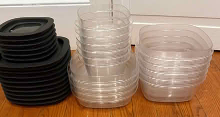 Photo of free Rubbermaid Storage Set (Inman Square) #1