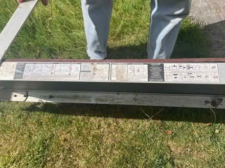 Photo of free Scaffold platform deck- damaged, unsafe. Spare parts etc (Trinity BA11) #2