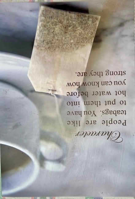 Photo of free Laminated Print With Text (ME9) #1